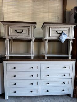 Dresser and end tables