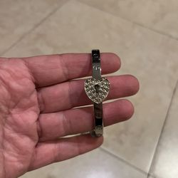 Silver Heart Bracelet 