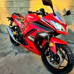 Motorcycle Brand New Highway Legal 2 Seater Ninja Sport Edition  Take It In Payments 0 Down No Credit Need It 