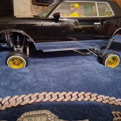 Rc Remote Control New NEVER Used Redcat Monte Carlo Upgraded Shocks Custom Interior  Custom Painted Gold Dayton's  Trailer 2 Sets Trailer  Rims 1 set 