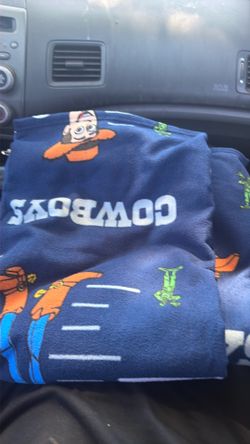 Dallas cowboys  Toy Story beach towel