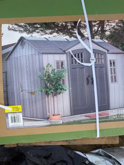 Free Local Delivery LIFETIME 8x10 Shed Open box