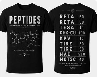 CUSTOM PEPTIDE SHIRTS