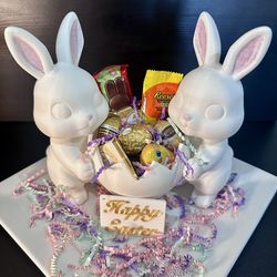 $15 Easter Bunny Chocolate Gift Basket