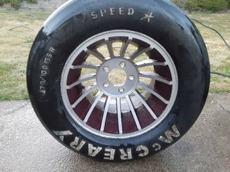 Western Mags 15x10 And Vintage 60's/70's McCreary Speed Star Drag Slicks