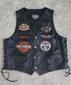 Wilsons Leather Performance Lace-up Motorcycle Vest