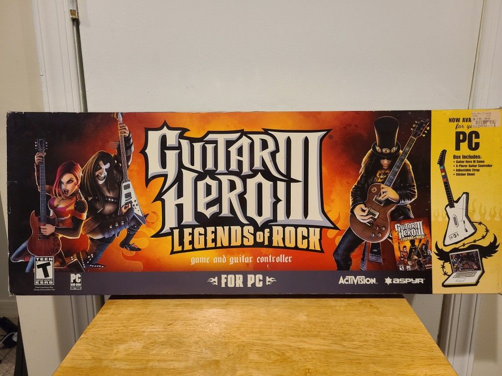 Guitar Hero 3 Legends Of Rock Bundle PC