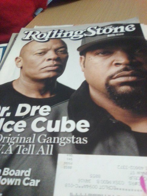 RollingStone Dr. Dre And Ice Cube