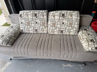 Couch, transforms into full bed