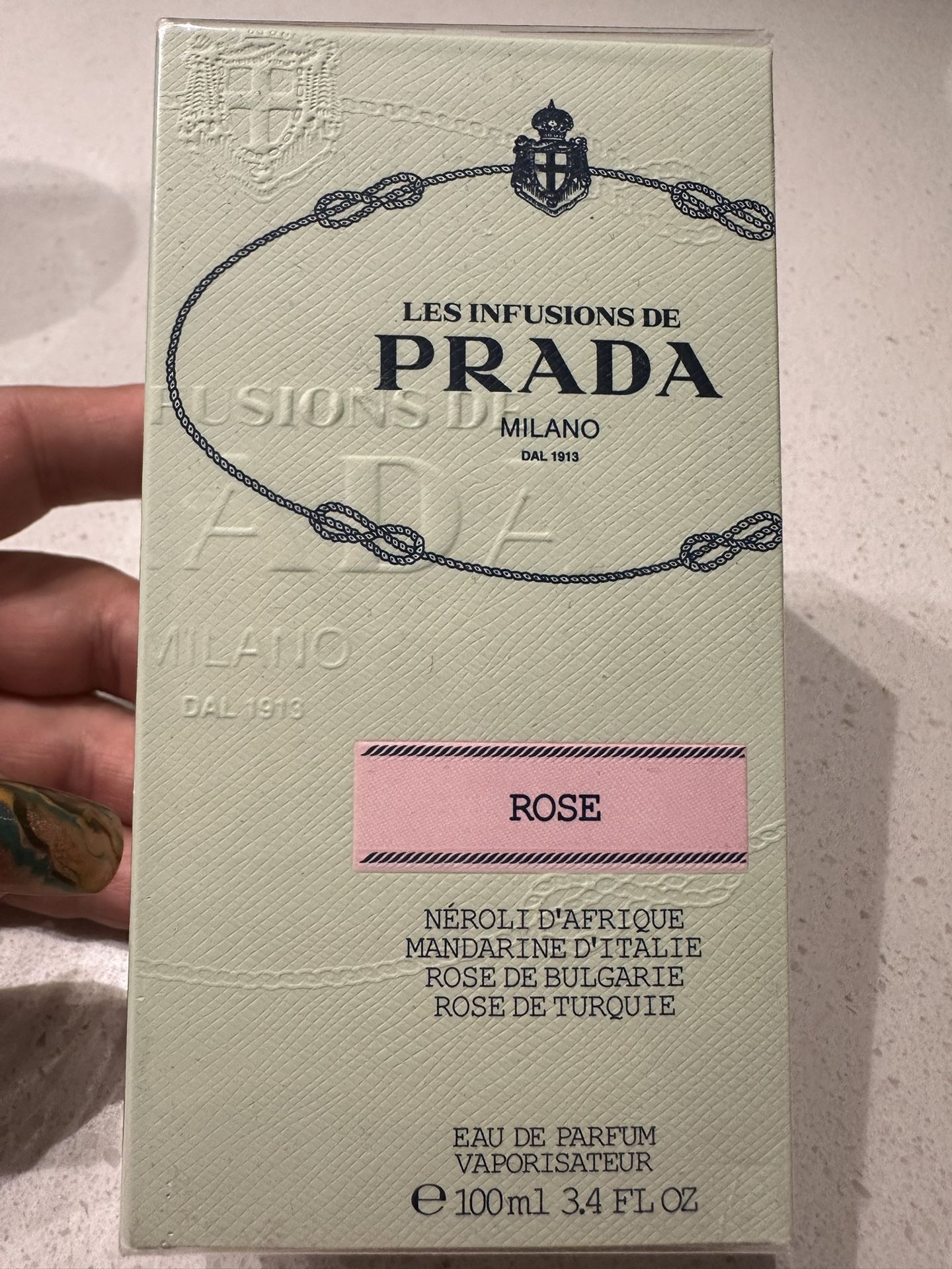 WOMENS PERFUME PRADA ROSE 3.4oz
