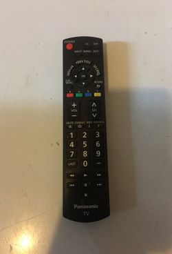 Panasonic tv remote