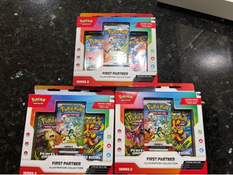 First partner (series 2) Pokemon cards