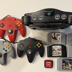 Ultimate Nintendo 64 Bundle - Expansion Pak + 5 Games & 3 Controllers
