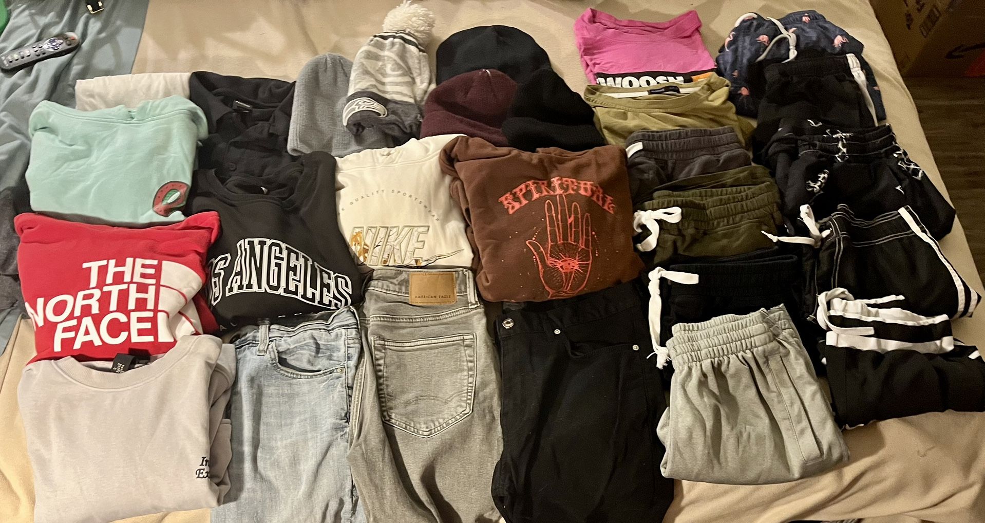 Young men's clothing size small/medium