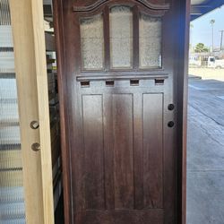 New Exterior Wooden Door 