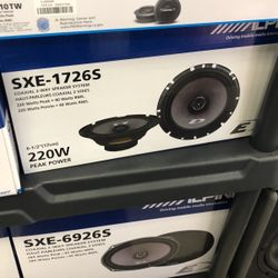 Alpine 6.5 Inch Speakers On Sale For 39.98