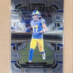 RAMS PUKA NACUA ROOKIE FOOTBALL CARD