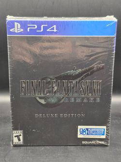 Playstation 4 Final Fantasy 7 Remake Deluxe Edition