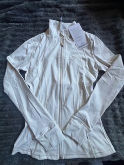 Lululemon Define Jacket Size 8 White