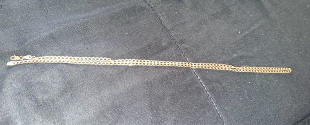 14k gold chain 22 inches long