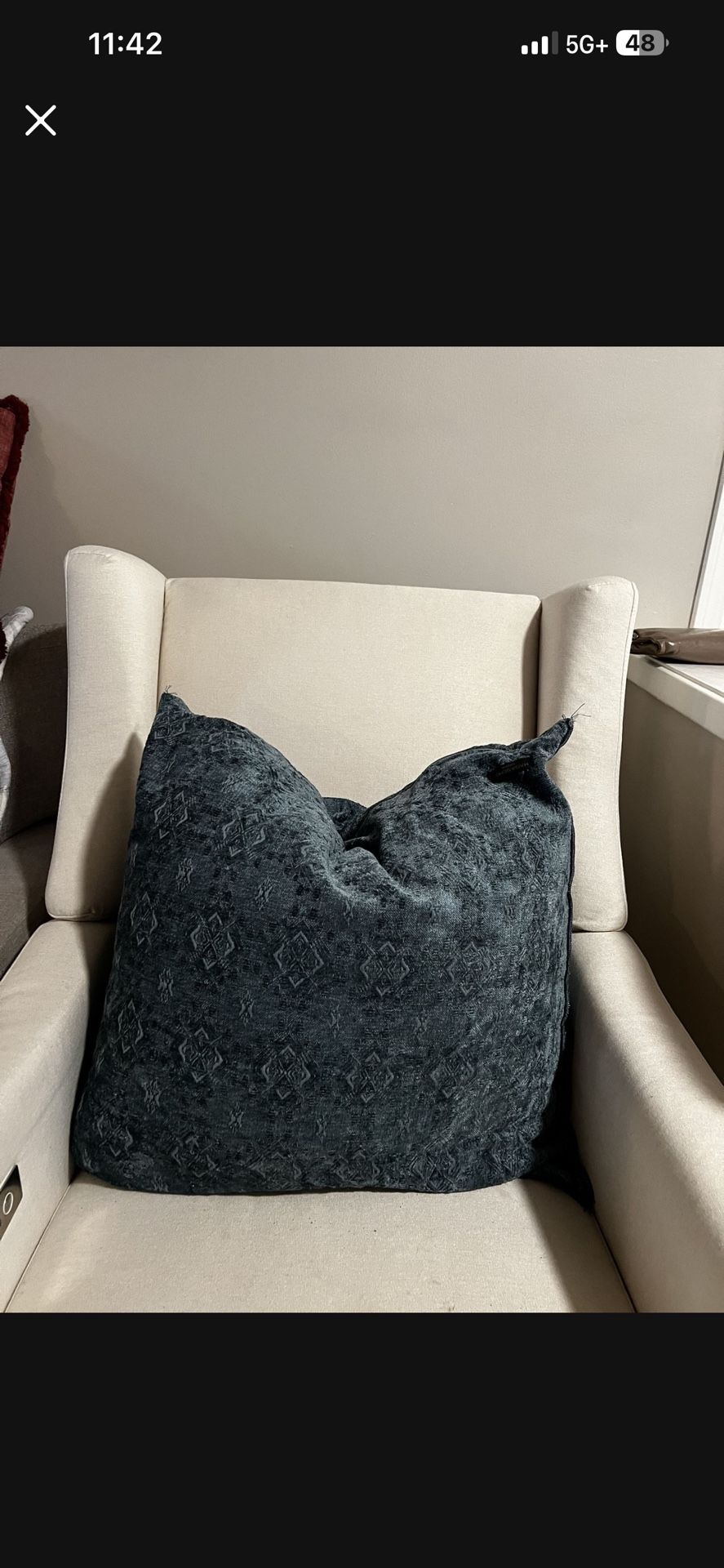 Babyletto Kiwi Cream Electronic Swivel Glider Power Recliner Nursery Chair