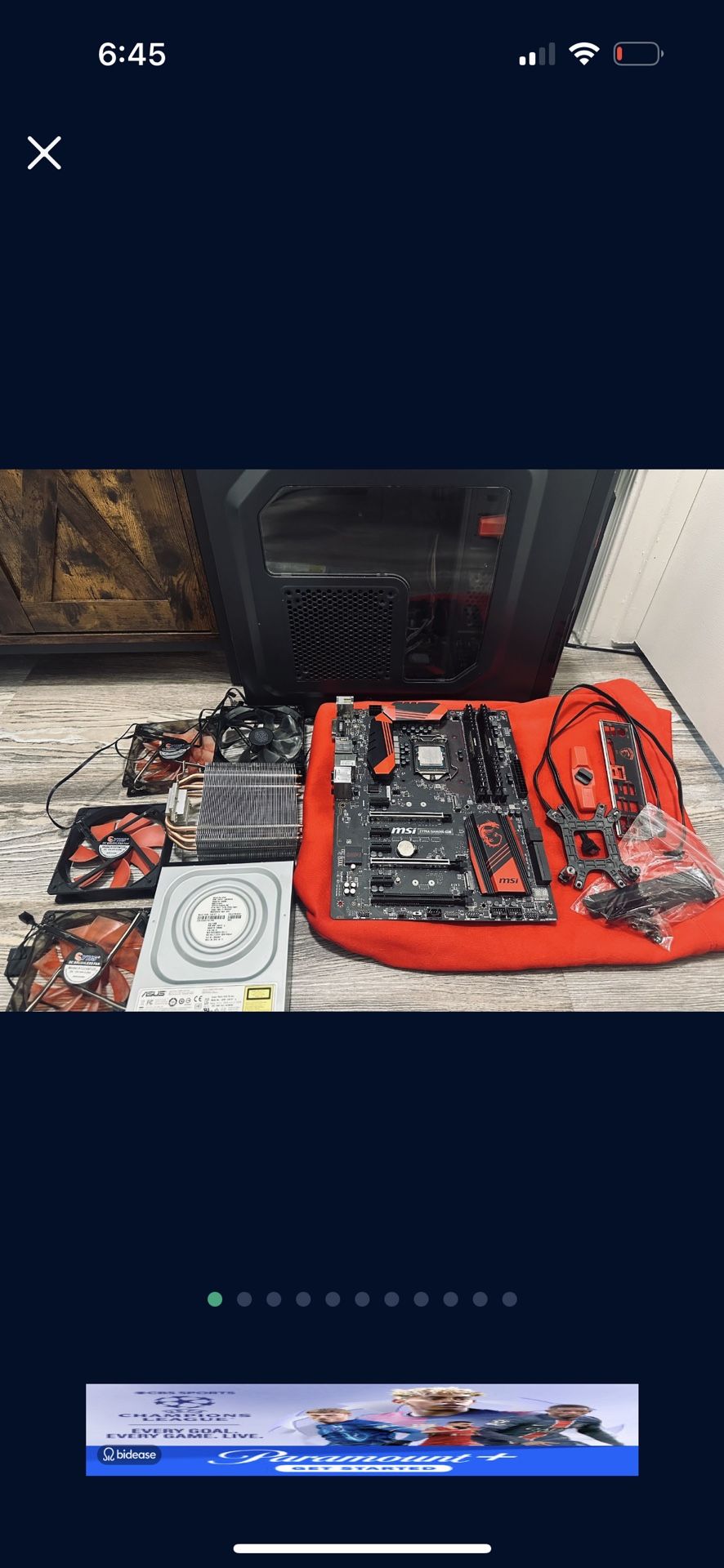Pc Motherboard, Fan And More