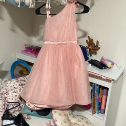 Cute Pink Dress For Girls.