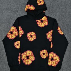 Denim Tears x Offset Wreath Hoodie Black