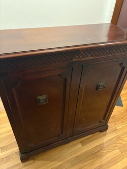 Mahogany Cabinet