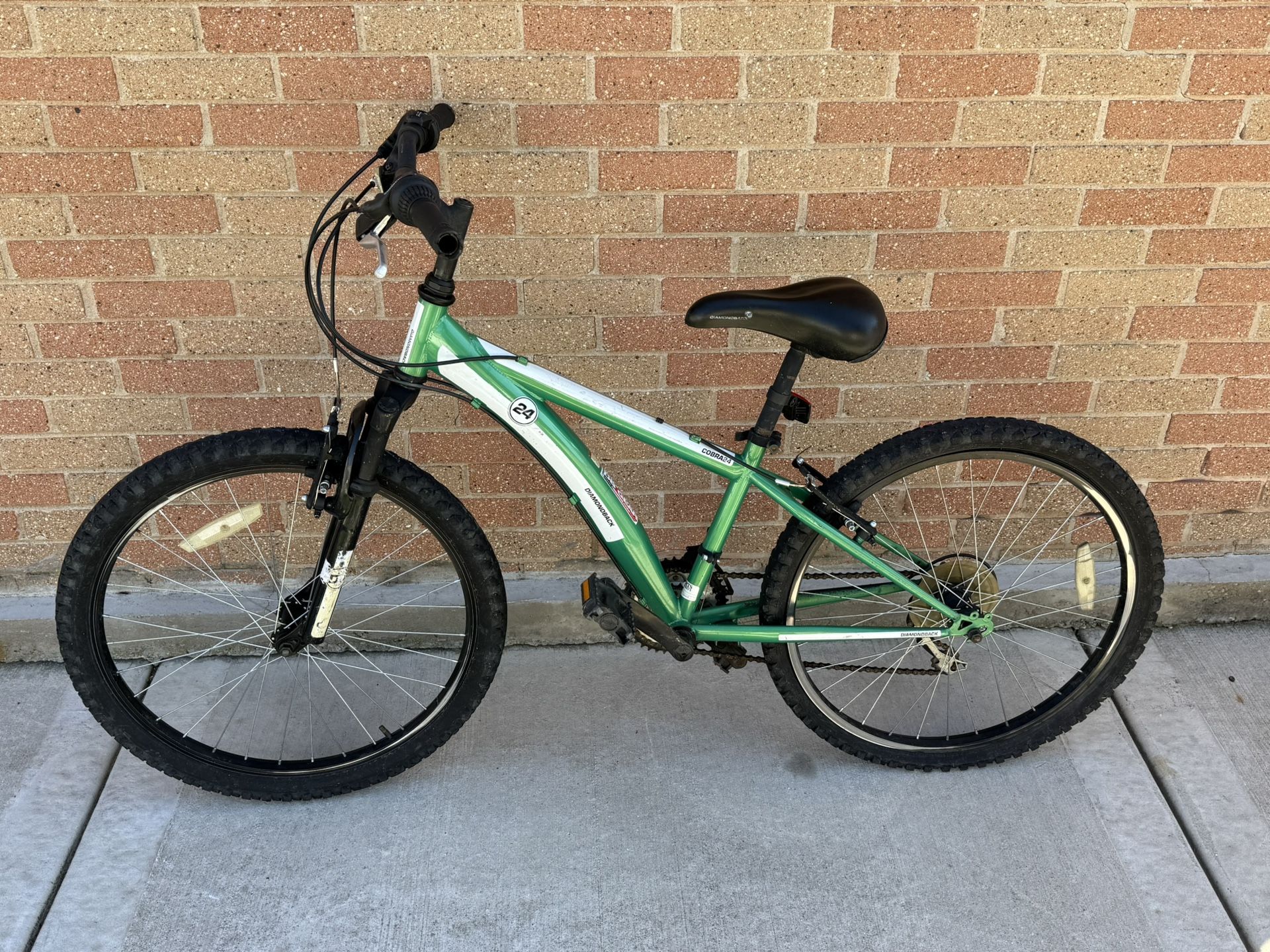 Diamondback Cobra 24" Green Bike