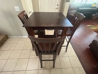 Table and chairs