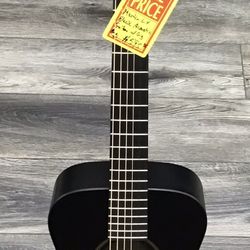 Martin LX Black Acoustic Guitar W/ Gig Bag 