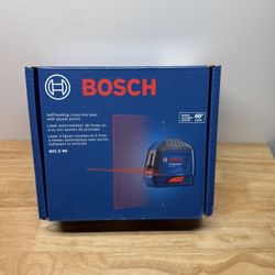 Bosch 40.0-ft Red Self-Leveling Cross-line Laser Level