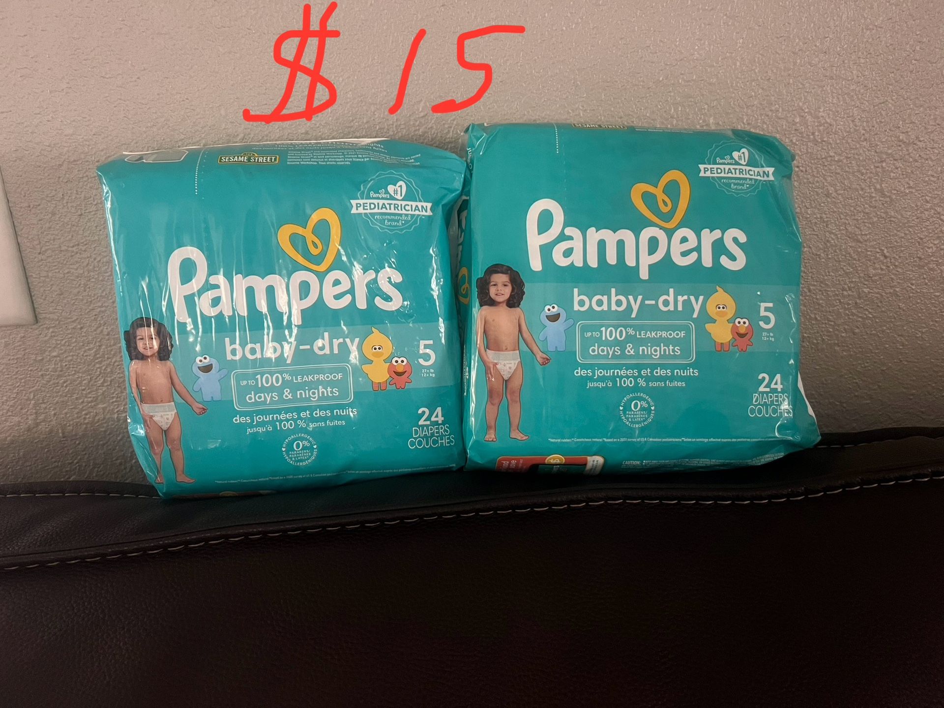 Pampers $15