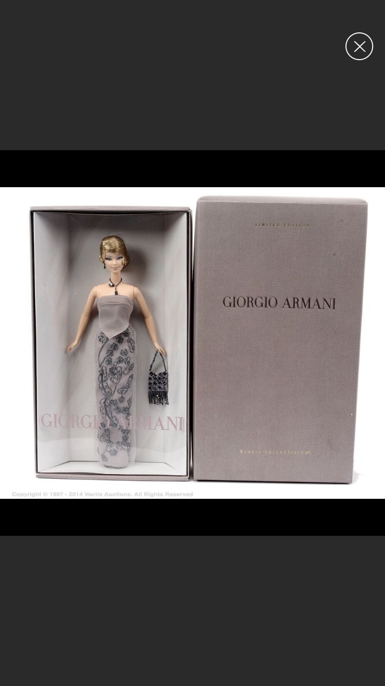 Barbie NIB Giorgio Armani doll