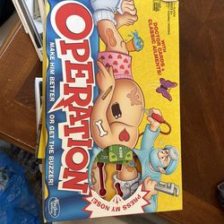 Free: Operation game but missing some of the pieces