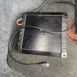 Alpine S2-A60M S-Series Class D Mono Subwoofer Amplifier