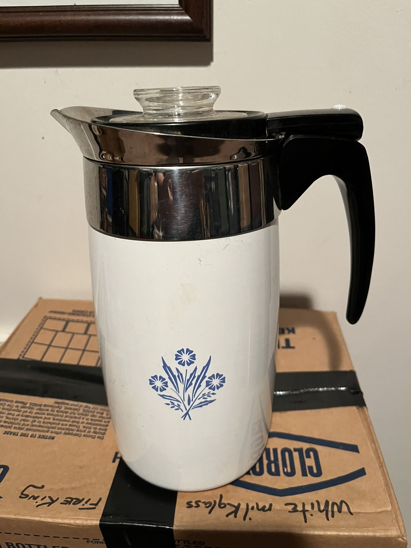 Pyrex Corningware Coffee Pot