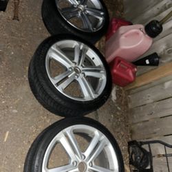 four nice 18 inch rims 200 or trade for e bike ..