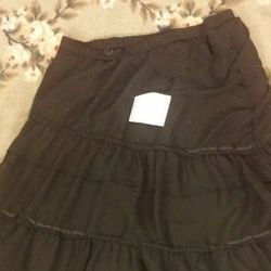 Skirt, black