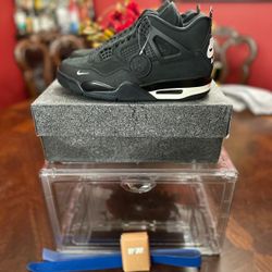 Air Jordan 4 Brick By Brick Black