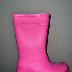 Hot Pink Croc Boot