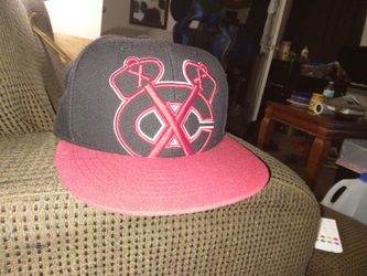 47 Brand Chicago Blackhawks Red And Blue Snapback