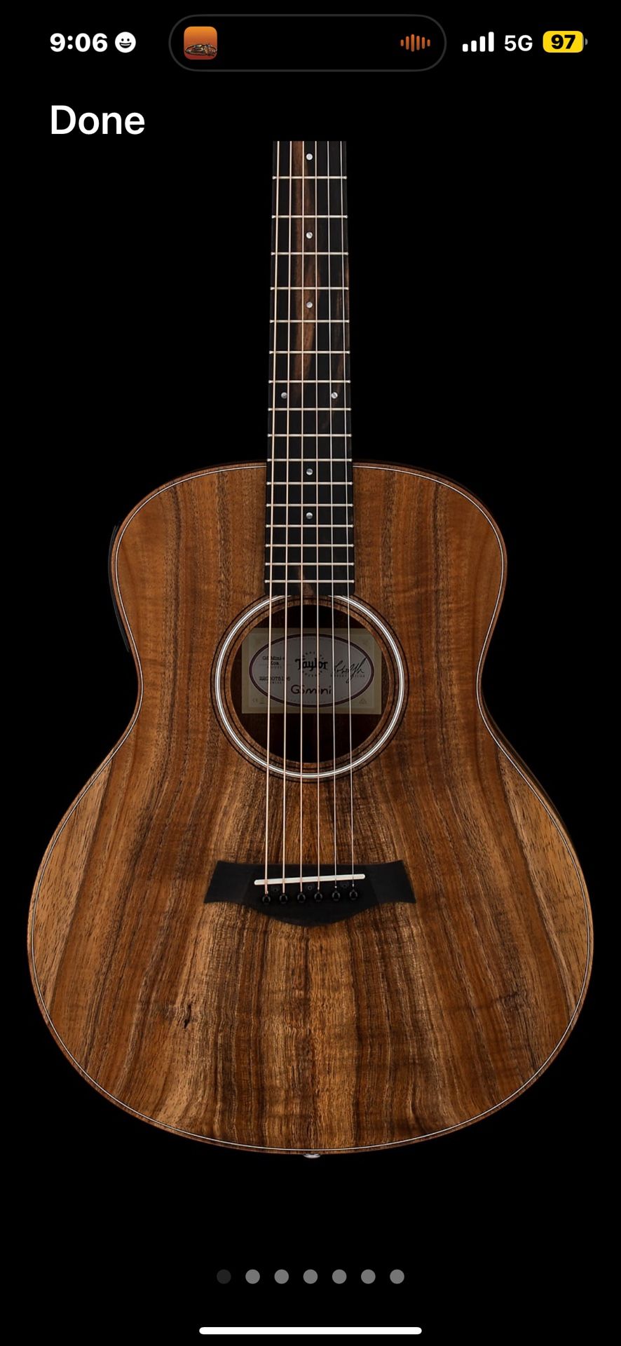 Taylor Koa MINI GS Please read!!!