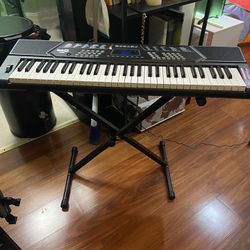 Electric Keyboard Rockjam With Stand 