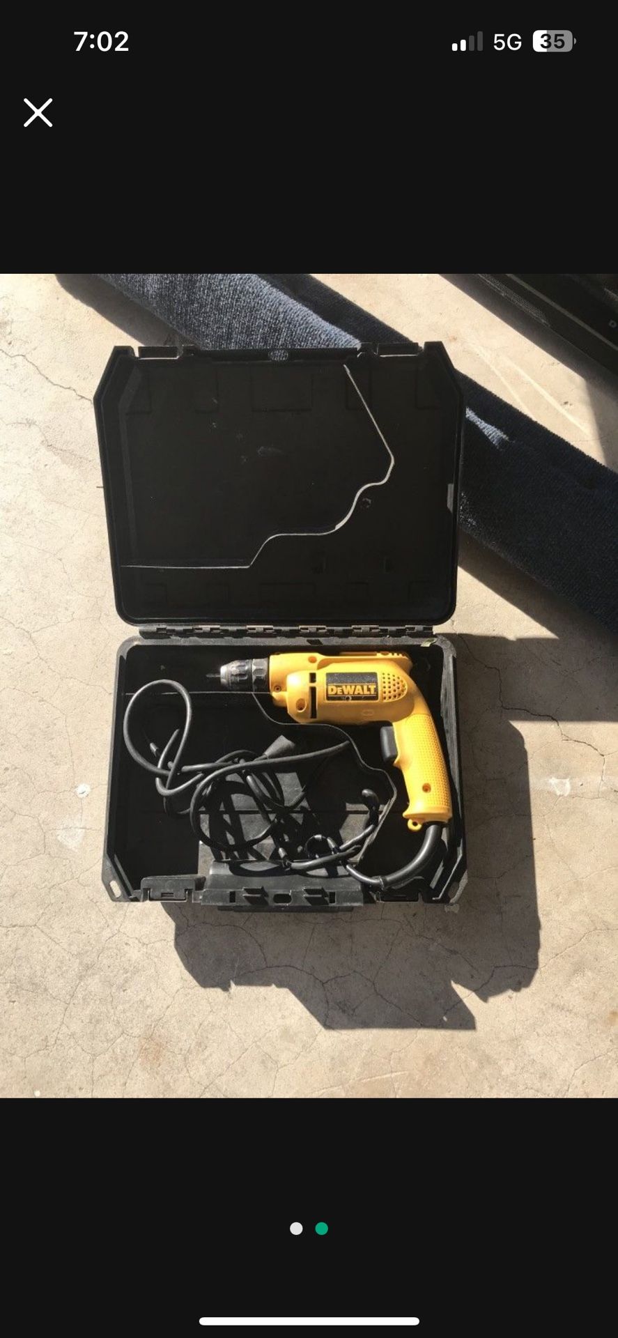 Drill: Dewalt D21007