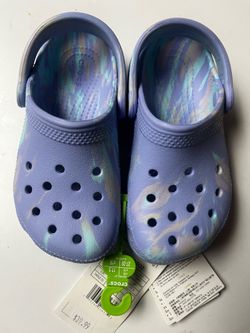 Crocs Toddler Classic Marbled Clog size 10