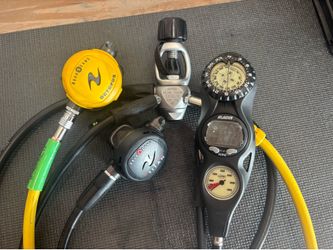 Aqualung Titan Complete Regulator Set with Computer