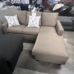 Sofa Chaise! $10.00 Down No Credit Needed Financing!