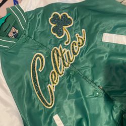 Celtics Bomber Jacket Vintage